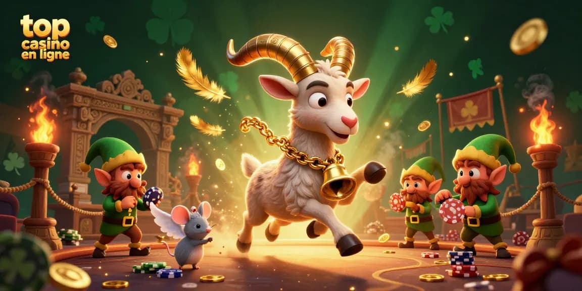 Découvrez le top casino en ligne avec des personnages fantastiques piratant les podiums des jeux.