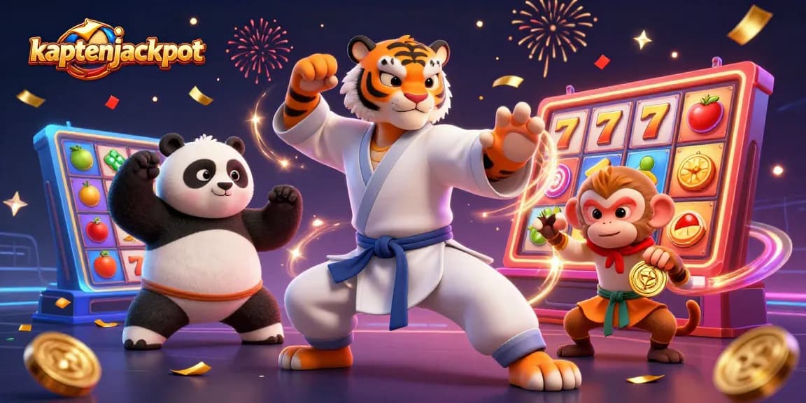 Join the thrilling world of kaptenjackpot with dynamic 3D illustrations of casino adventures.