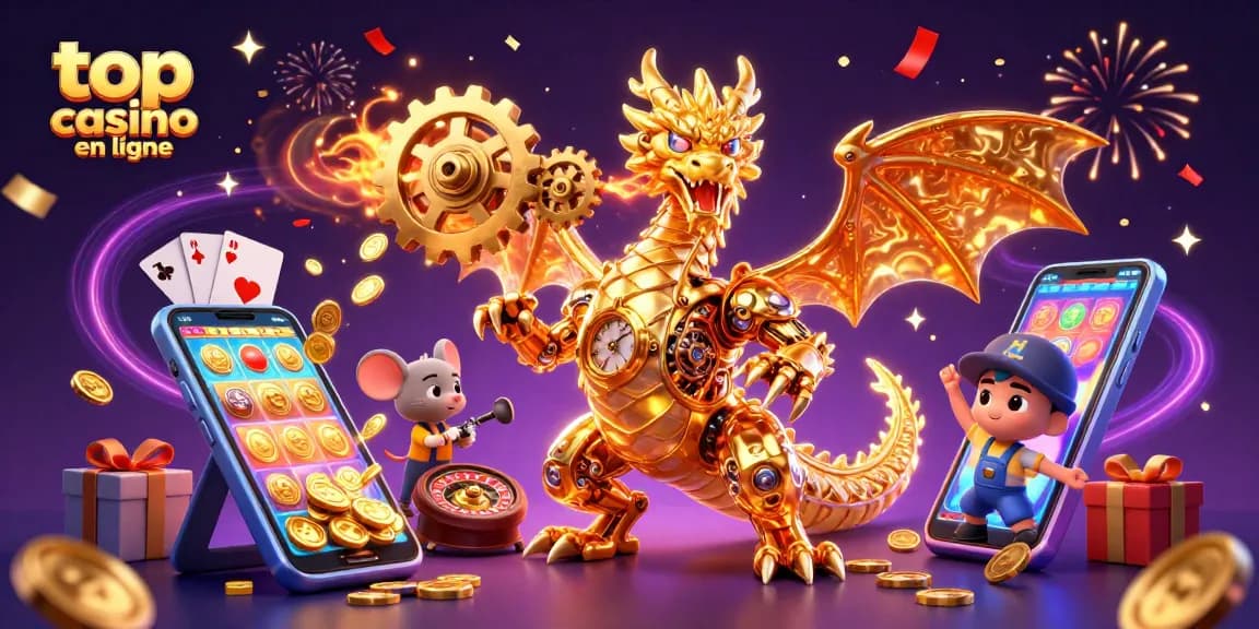 Jeux passionnants au meilleur casino en ligne, dragon mécanique et triunfo d'or.