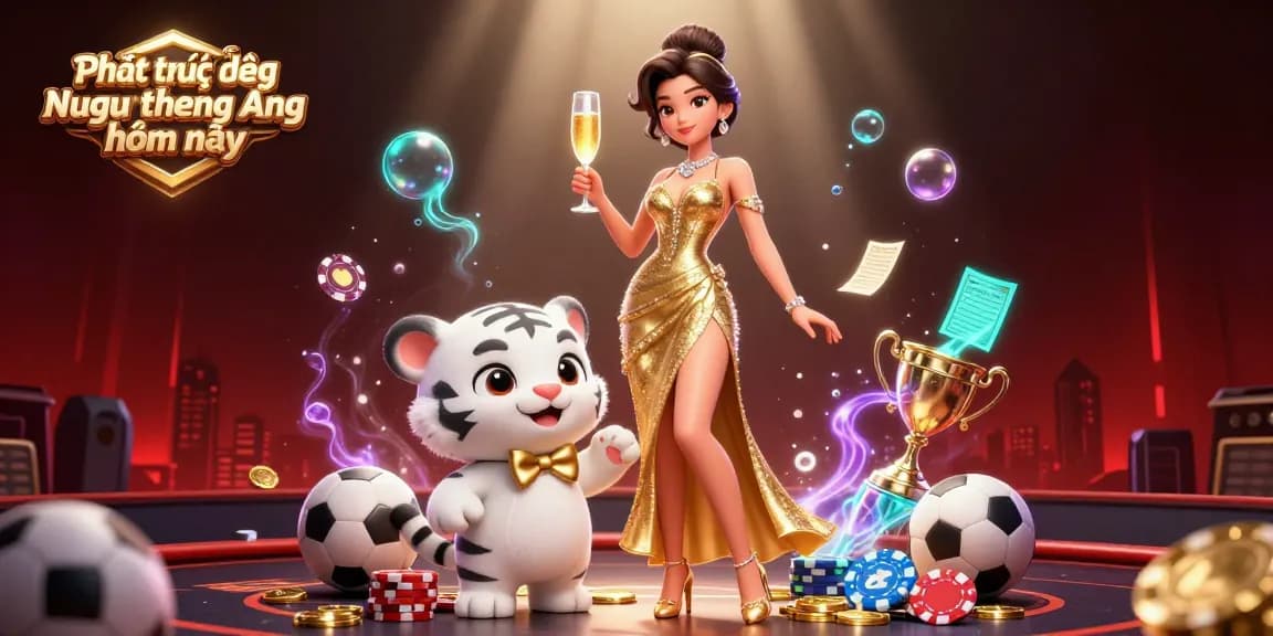 Enjoy betting strategies on Phát trực tiếp Ngoại hạng Anh hôm nay with vibrant illustration of sports elements.
