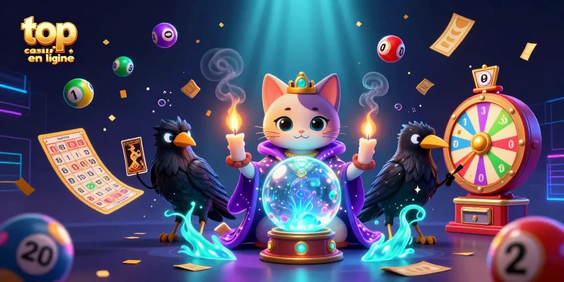 Les jeux du meilleur casino en ligne attirent avec des boules colorées et des prix élevés.