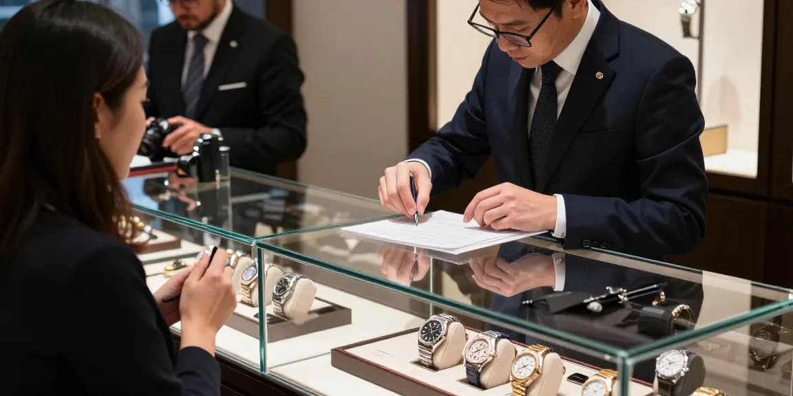 Browse luxury clone watches in an elegant boutique showcasing intricately designed super clone watches.