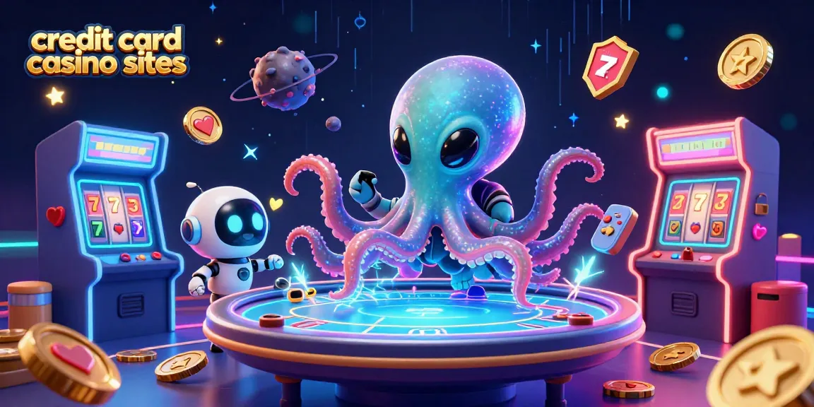 Experience thrilling action at credit card casino sites with vibrant characters and games.