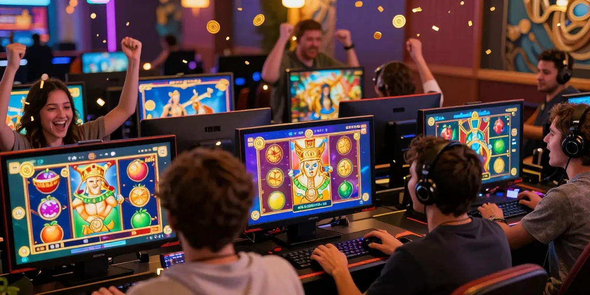 Pengalaman bermain raja receh di platform slot online dengan pemain merayakan kemenangan besar.