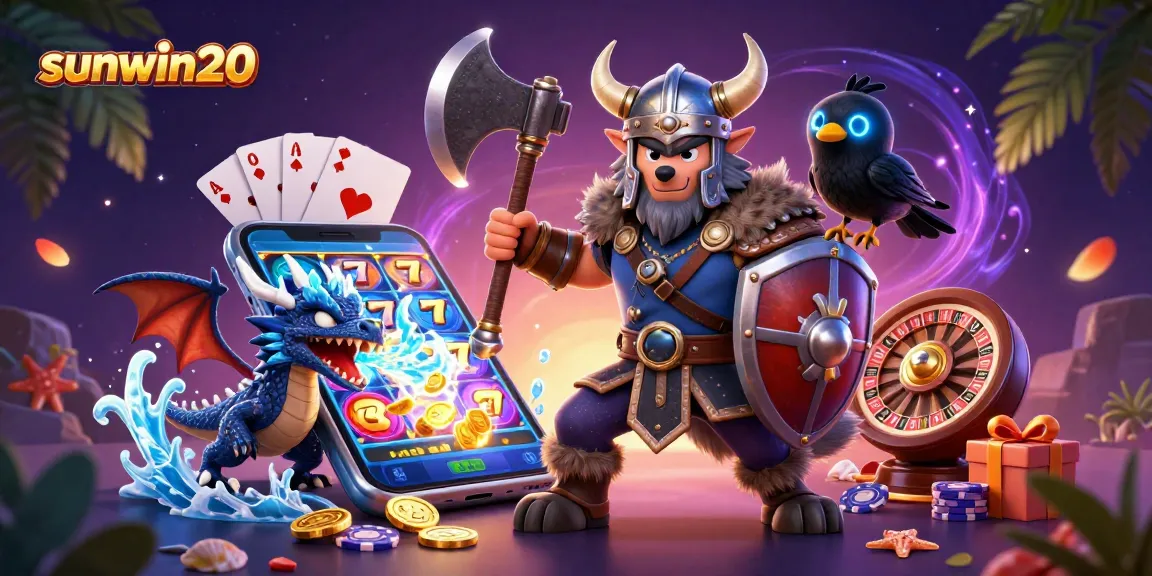 Engage with exciting slot games at sunwin20 with vibrant 3D characters and dynamic gaming elements.