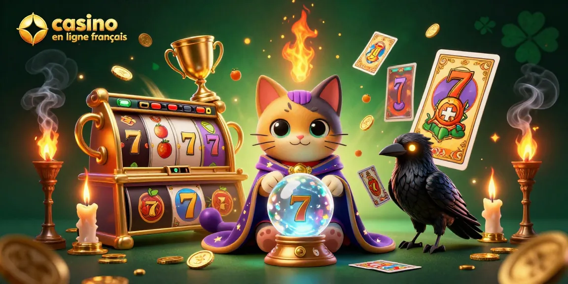 Jouez à des jeux de casino en ligne français avec des personnages mystiques et des éléments de jackpot captivants.