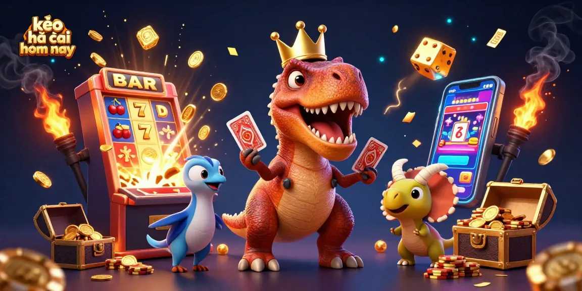 Engage with kèo nhà cái hôm nay through immersive 3D casino action featuring vibrant characters and game elements.
