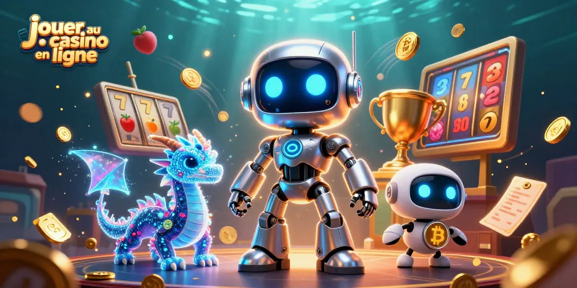 Plongez dans le monde des jeux en ligne en jouant au casino en ligne avec des éléments captivants, des robots et des dragons