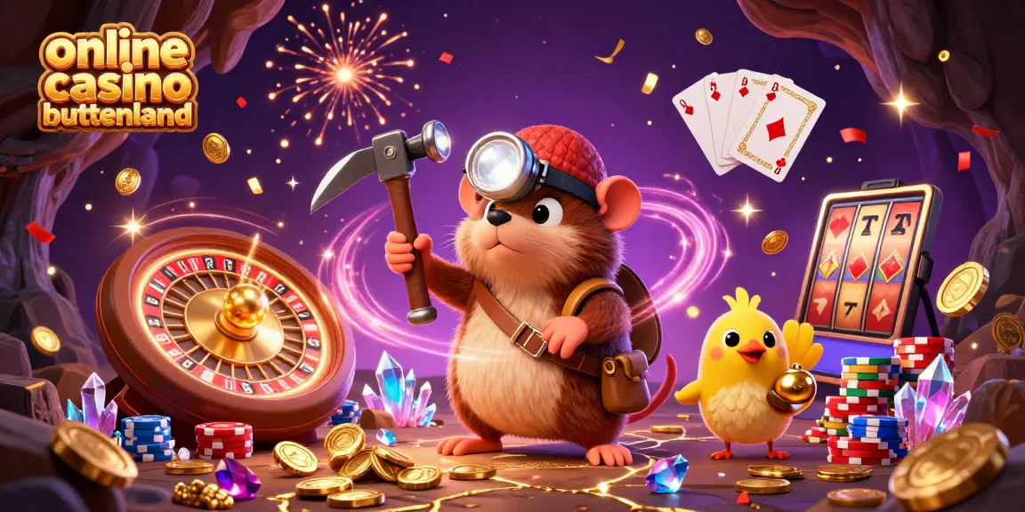 Experience the excitement at an online casino buitenland with treasure hunter mole discovering gems and games.