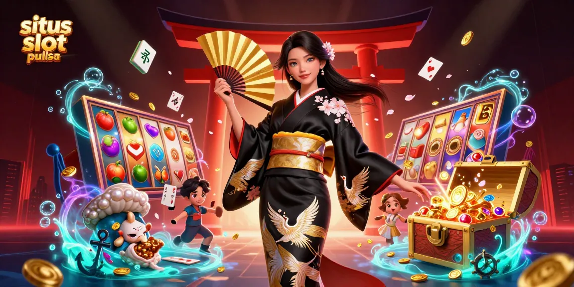 Play engaging games on situs slot pulsa with vibrant fruit symbols and exciting jackpot action.
