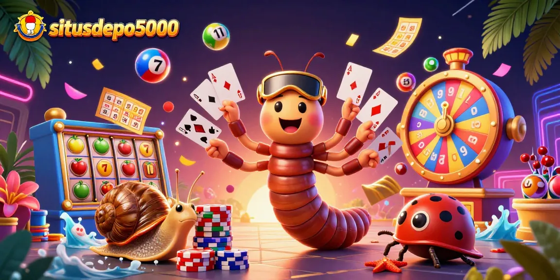 Spin the reels at situsdepo5000 with vibrant characters and exciting gameplay!