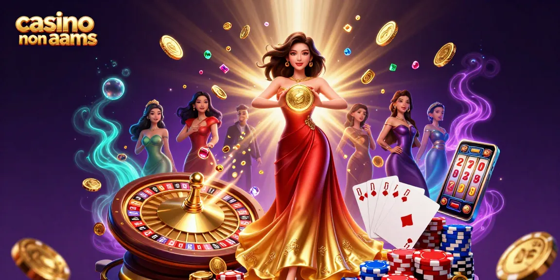 Scopri l'emozione dei casinò non AAMS con immagini vivaci, monete d'oro e affascinanti elementi di gioco.