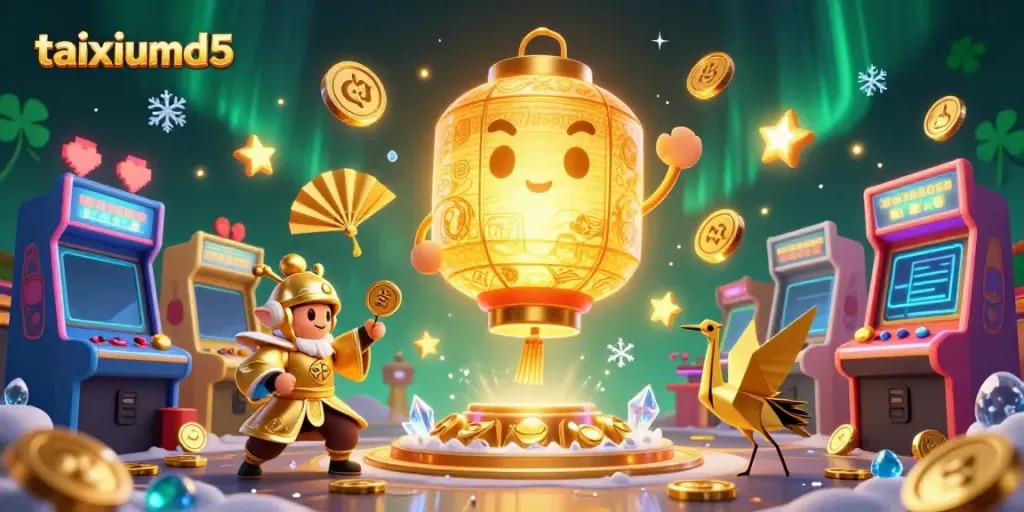 Engage in thrilling gameplay and luck with taixiumd5, featuring rich 3D casino elements and vibrant characters.