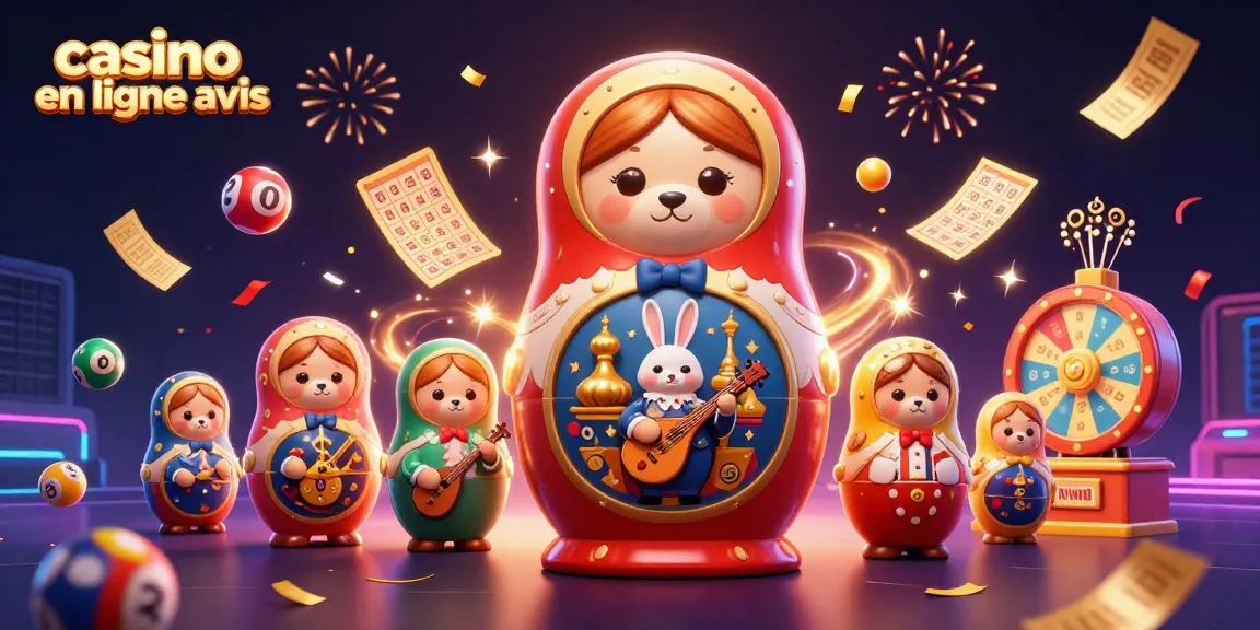 Casino en ligne avis : Attractions visuelles avec des ours, ballons et jeux de loterie.