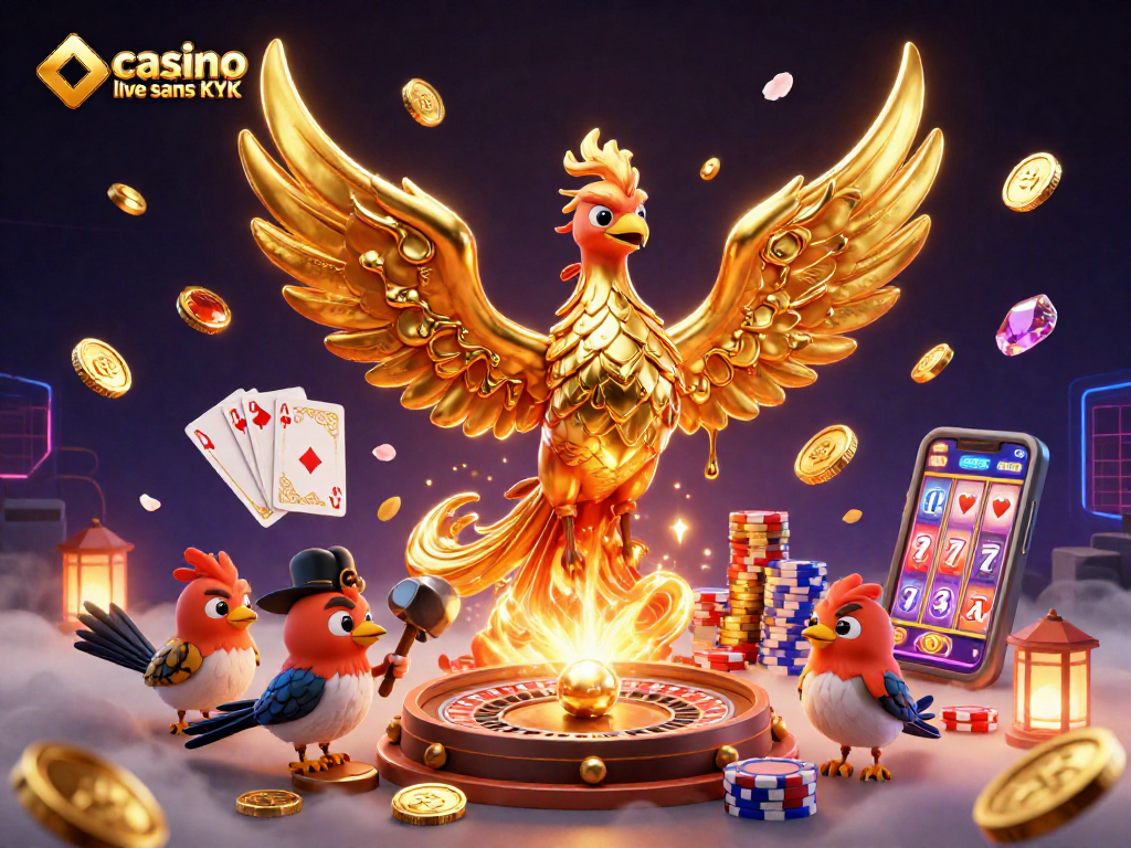Profitez de l'adrénaline du casino live sans KYC, où les gains arrivent sans vérification.