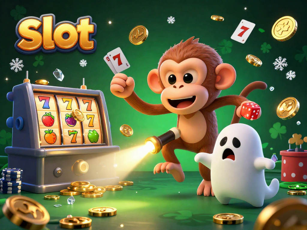 Engage with slot adventures in this vibrant casino scene featuring exciting gameplay elements.