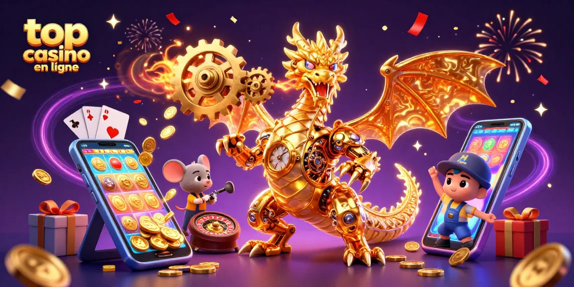 Jeux passionnants au meilleur casino en ligne, dragon mécanique et triunfo d'or.