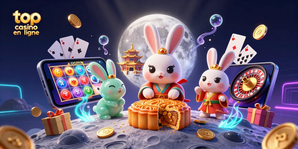 Jouez avec les meilleurs jeux dans le top casino en ligne, illuminé par des éléments colorés et dynamiques.