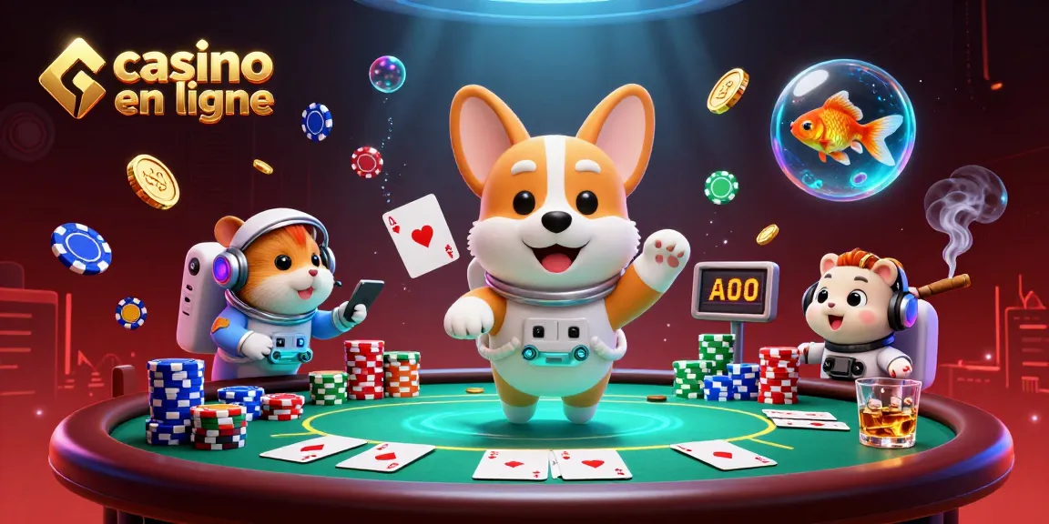 Jouez avec le casino en ligne dans un univers vibrant avec des personnages 3D captivants