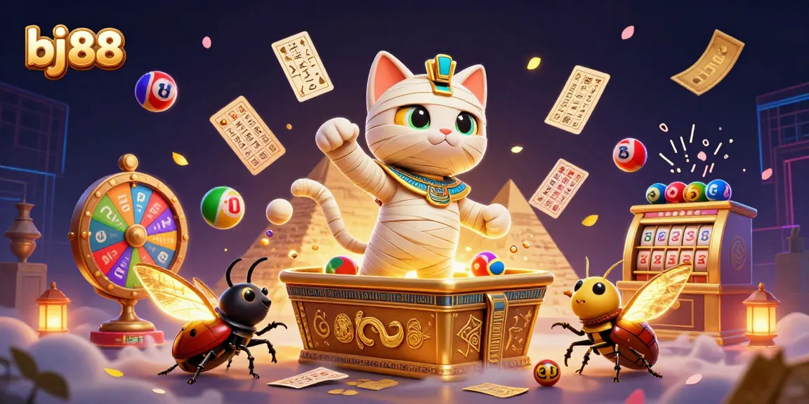 Engage with bj 88's thrilling gaming experience featuring unique 3D characters and vibrant casino elements.