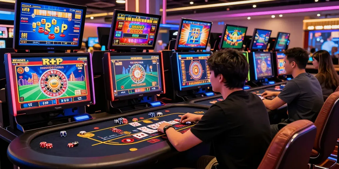 ASIALIVE88 player enjoying exciting online casino games in a vibrant gaming environment.