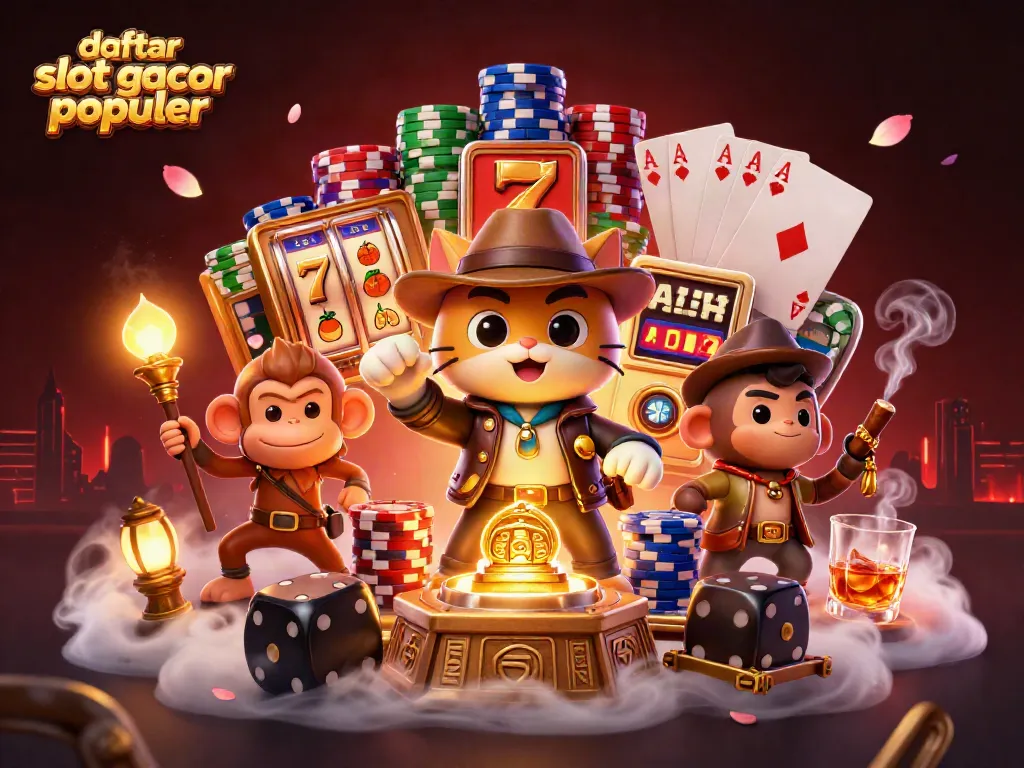 Slot gacor populer: Cat arkeolog dengan monyet penuntun mengeksplorasi dunia kasino