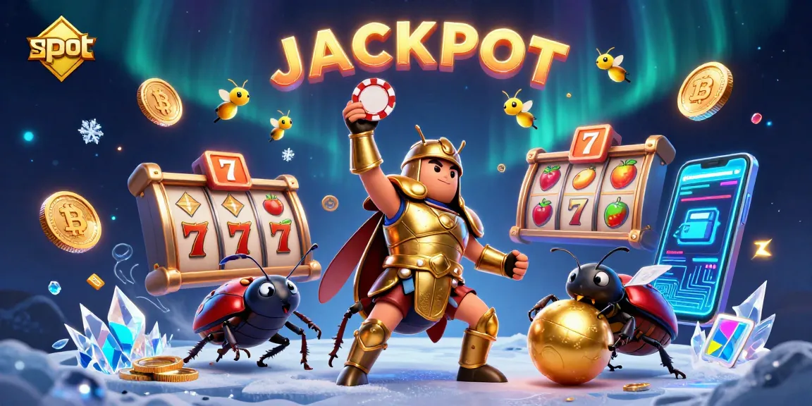 Menangkan slot dengan keberuntungan dari karakter kumbang koki dan simbol jackpot yang spektakuler.