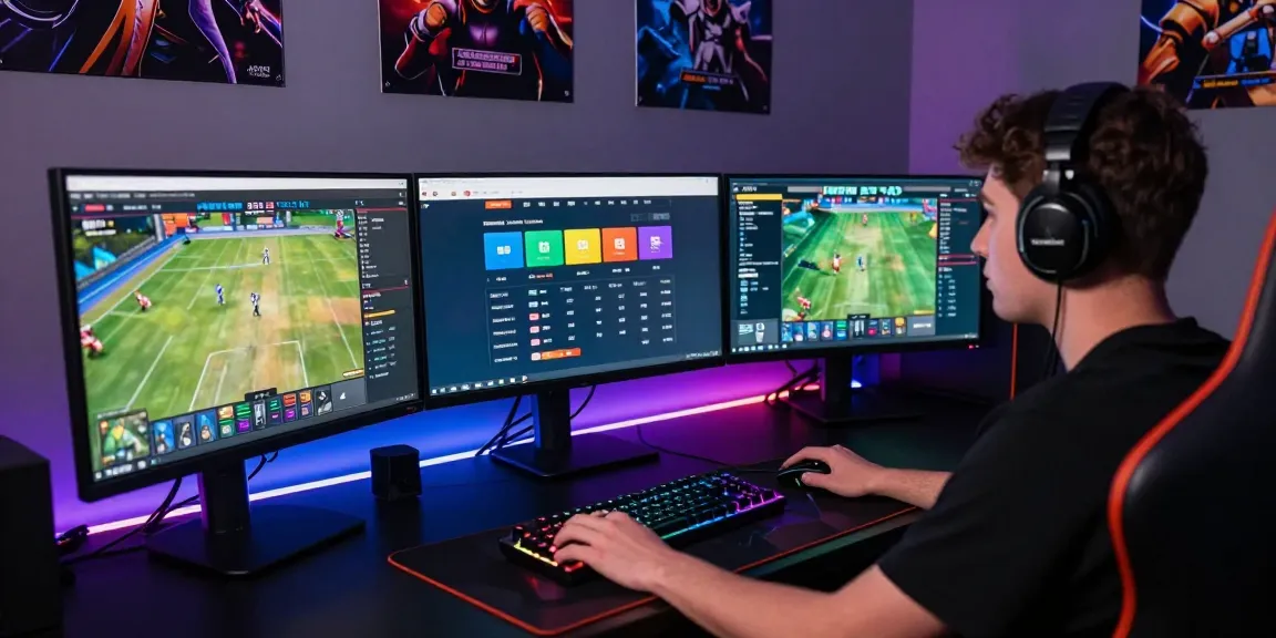 Engaged player on Newbet4D website showcasing dynamic online betting experience