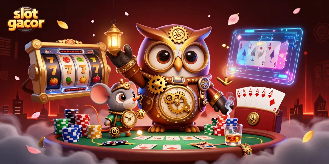 Menangkan slot gacor dengan slot reels menggembirakan dan elemen kasino futuristik.