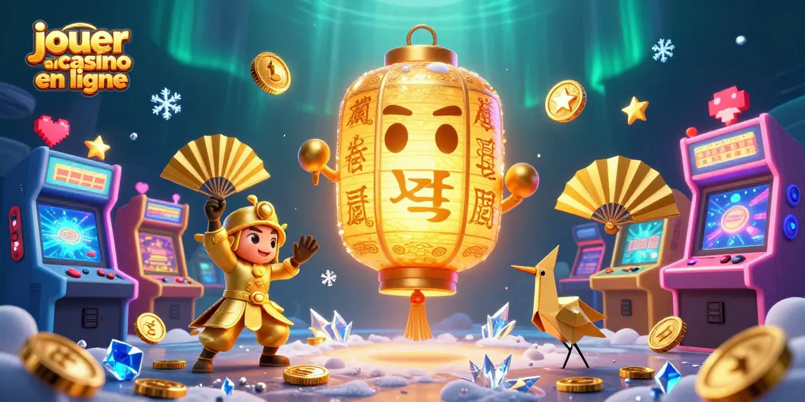 Jouer au casino en ligne avec des personnages animés lumineux dans un environnement dynamique et festif.
