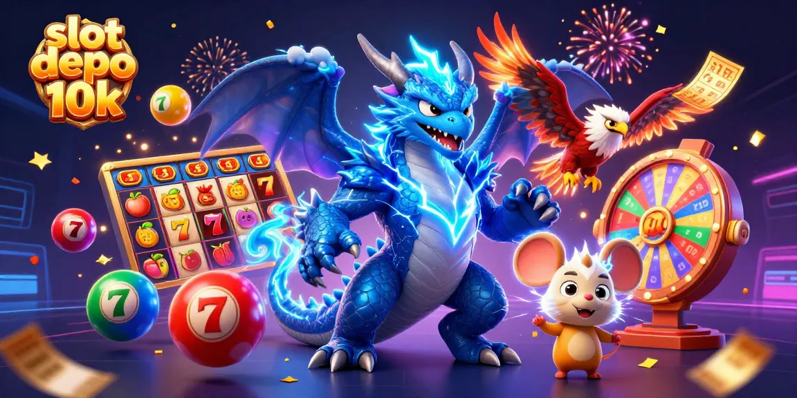 Raih kemenangan besar dengan slot depo 10k dalam ilustrasi kasino yang menarik ini.