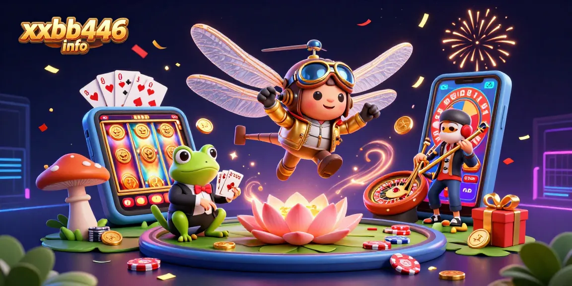 Experience the thrill of gaming with xxbb446 info at a vibrant lily pad casino.