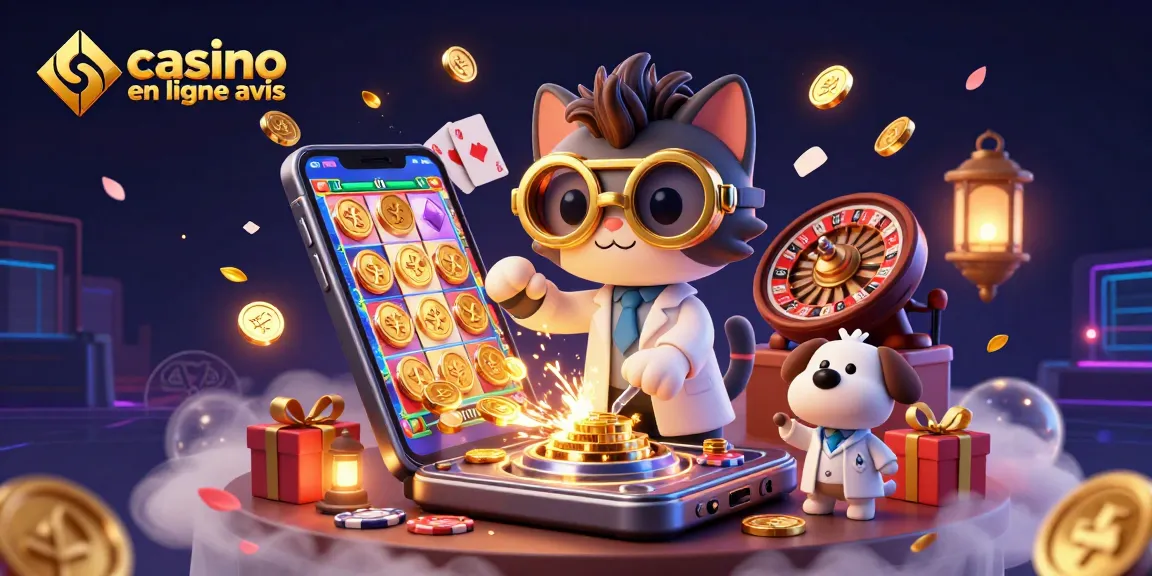 Profitez de l'avis sur les casinos en ligne en explorant des machines à sous palpitantes et de l'adrénaline.