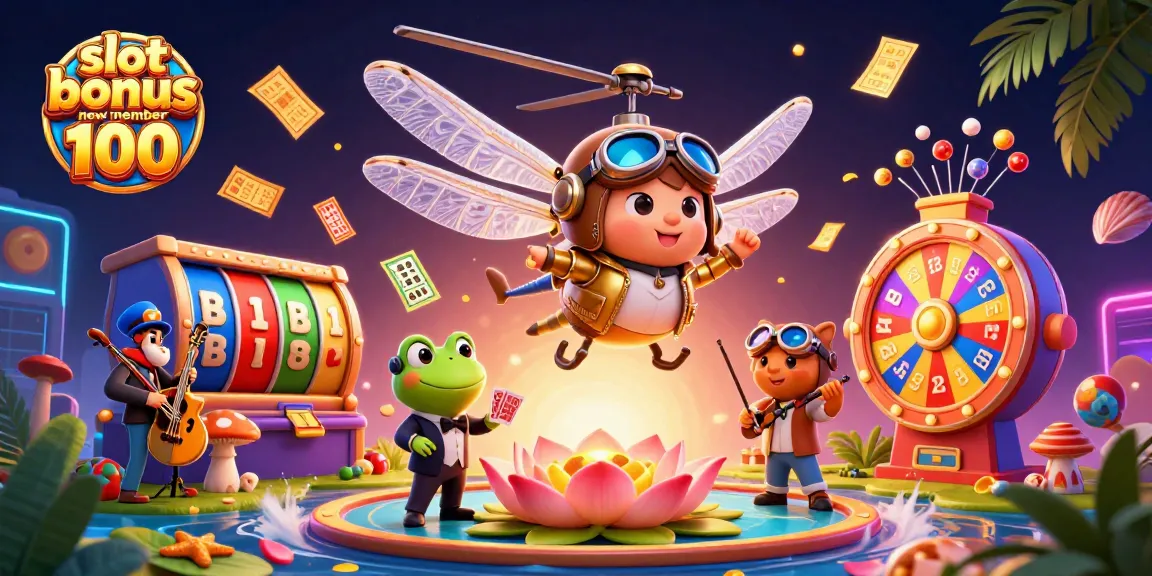 Experience thrilling gaming with slot bonus new member 100 at our vibrant casino!