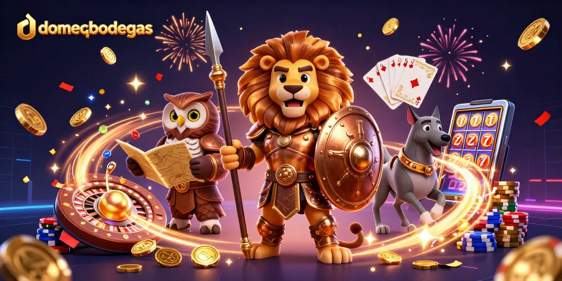 Dive into casino excitement with domecqbodegas featuring bold Spartan design and vibrant game elements.