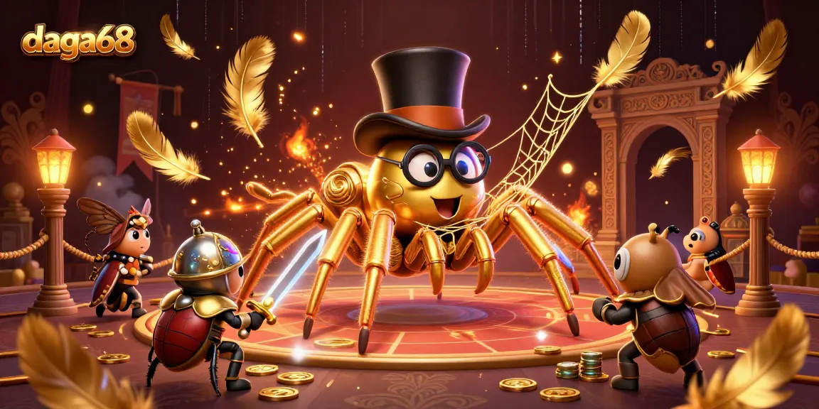 Daga68 elevates cockfighting experiences amid vibrant casino ambiance and thrilling golden action.