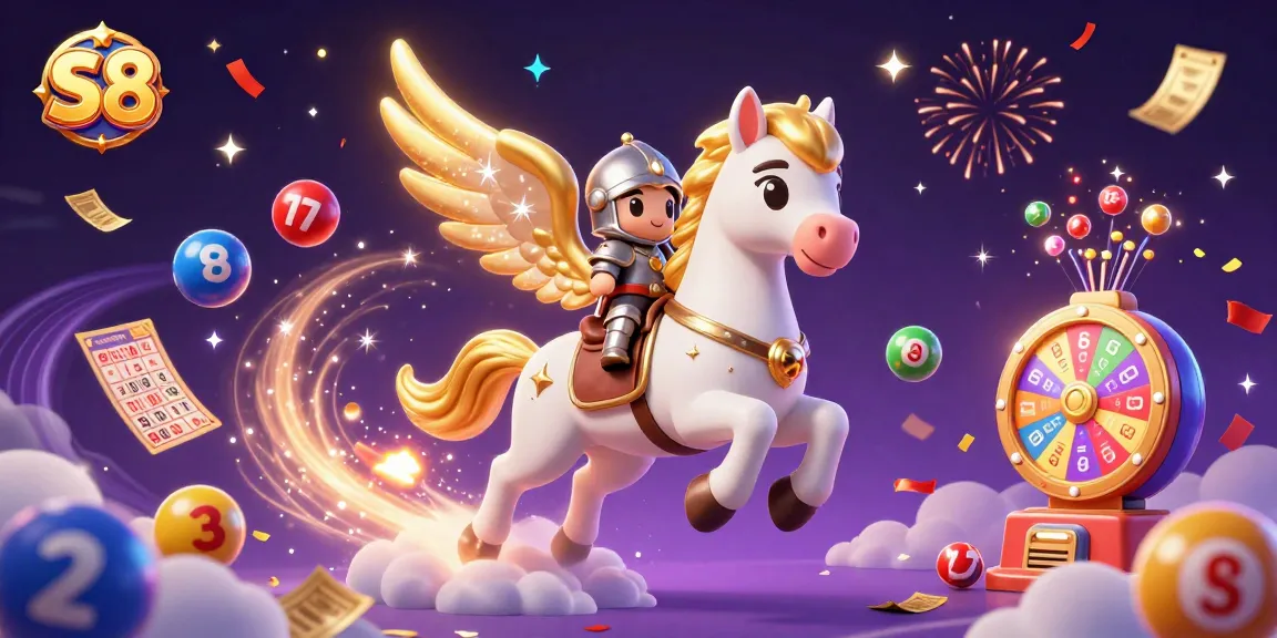 Experience the thrill of S8 with vibrant games and celestial elements in this dynamic casino illustration.