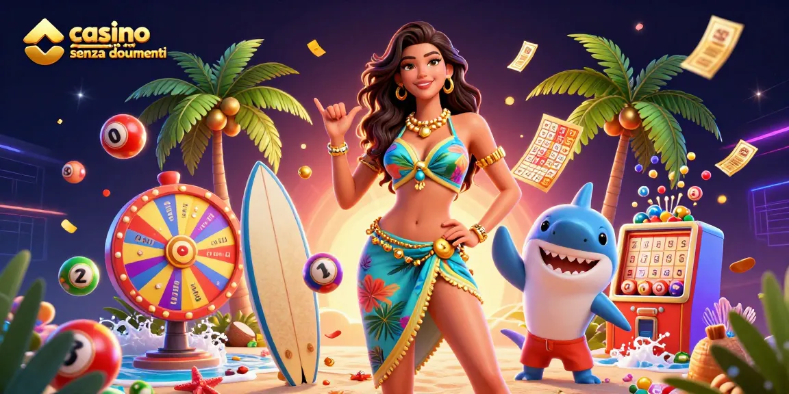 Unisciti al divertimento al casino senza documenti e goditi esperienze di gioco immersive con vivaci elementi di lotteria.