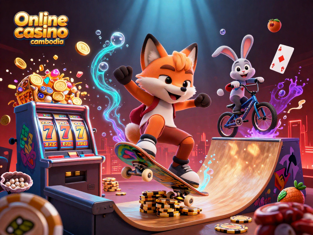 Experience the excitement of Online casino cambodia with 3D characters and dynamic gaming elements.