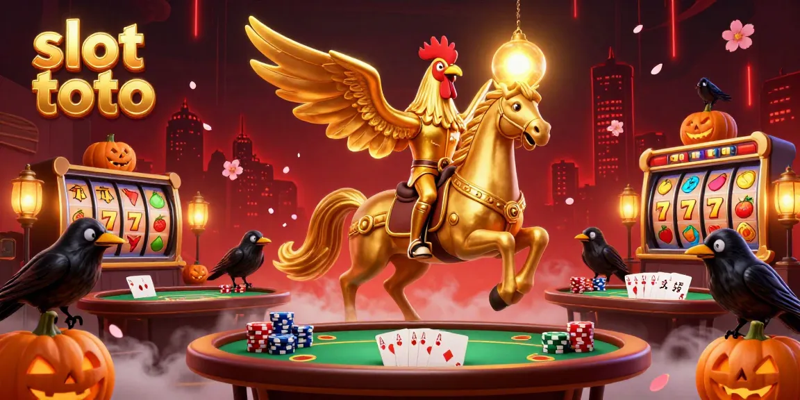Experience winning action with slot toto in a vibrant casino atmosphere, featuring rich visuals and festive characters.