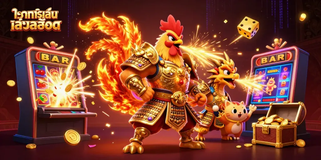 เข้าร่วมการทดลองเล่นสล็อตด้วยเกมสล็อตที่เต็มไปด้วยความสนุกและรางวัลในบรรยากาศคาสิโนที่น่าตื่นเต้น