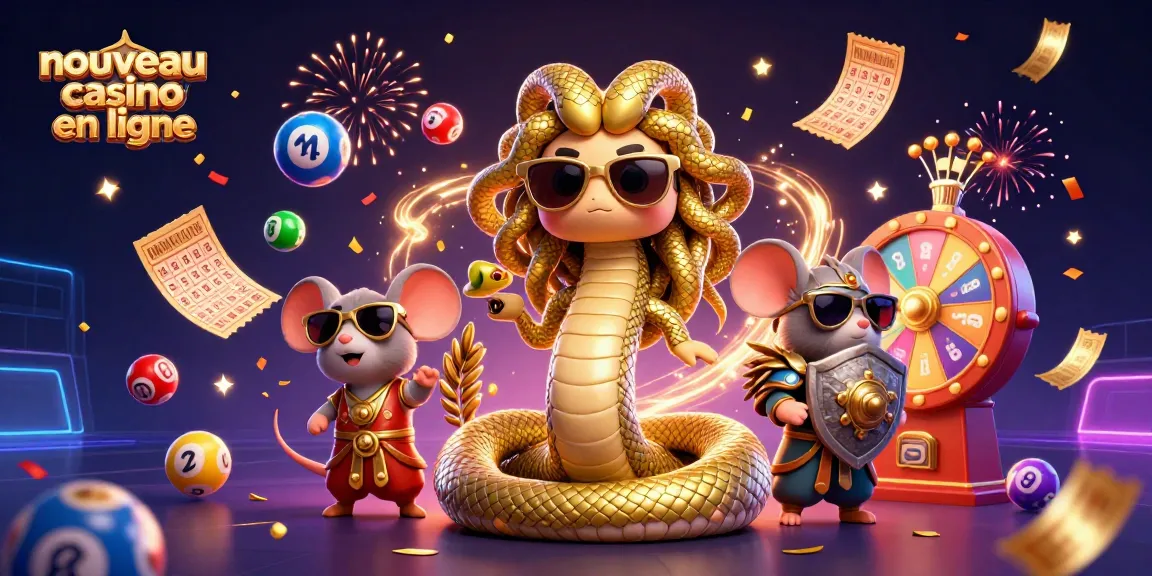 Jouez sur un nouveau casino en ligne avec des personnages animés et des éléments de jeu dynamiques.