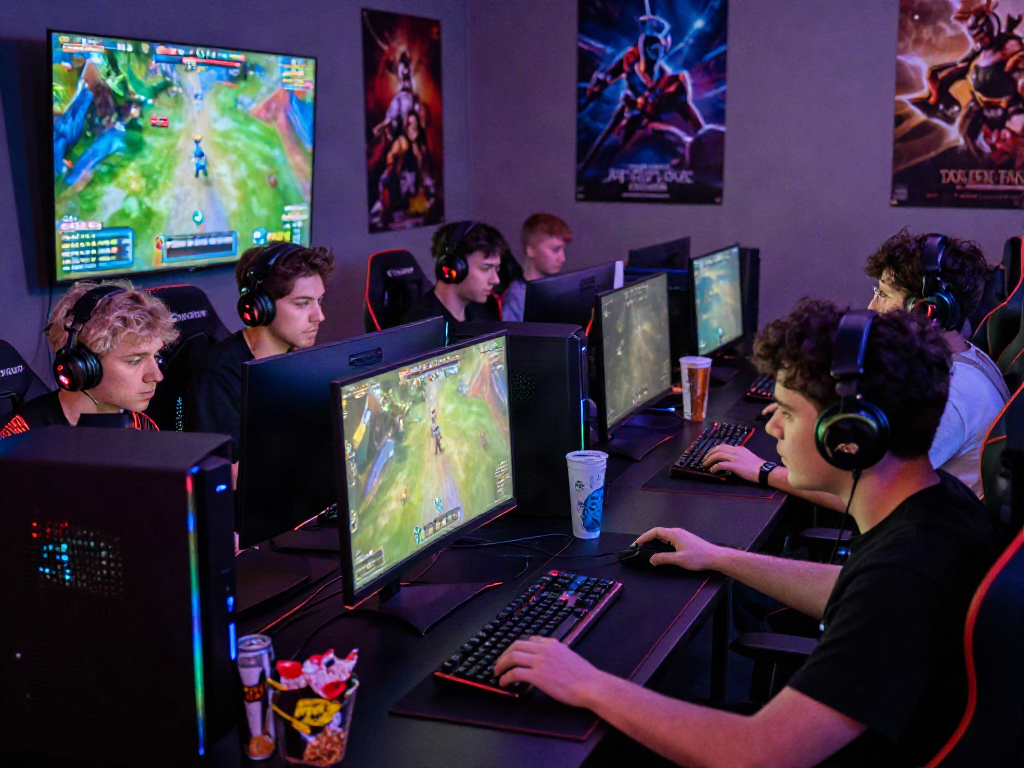 Dynamic gaming scene illustrating bonus new member benefits in an engaging multiplayer environment.