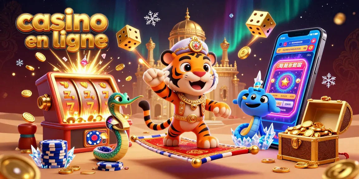 Jouez à des jeux captivants de casino en ligne avec des jackpots et des personnages incroyables.
