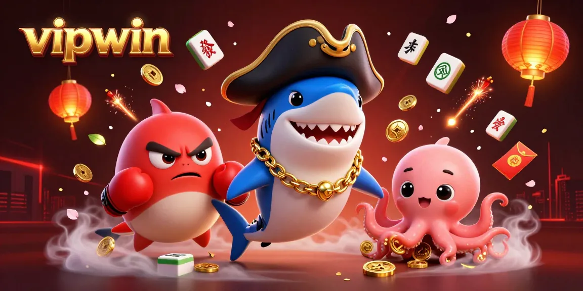 Engage with vipwin levels of excitement in this vibrant, detailed casino-themed illustration.