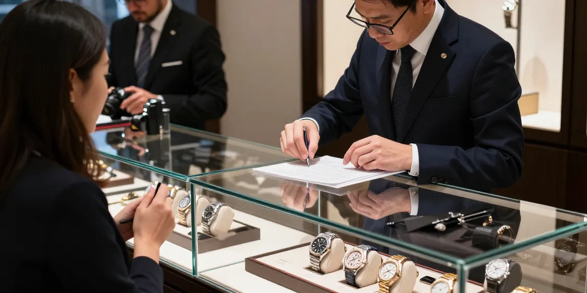 Browse luxury clone watches in an elegant boutique showcasing intricately designed super clone watches.