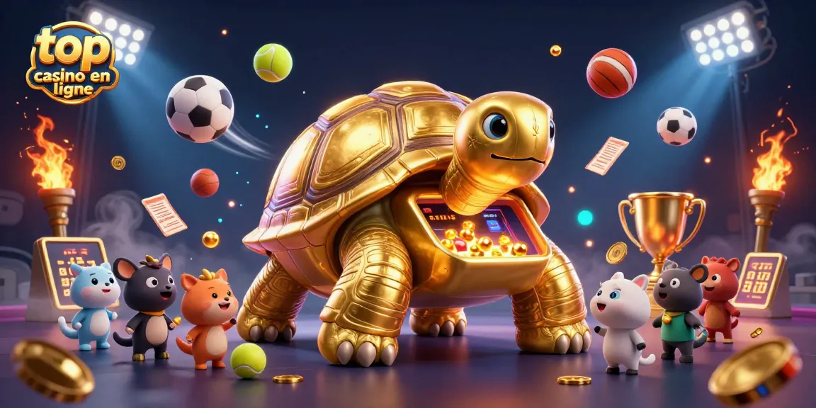 Jouer au top casino en ligne avec le prince tortue dorée et ses amis dans un univers féérique.