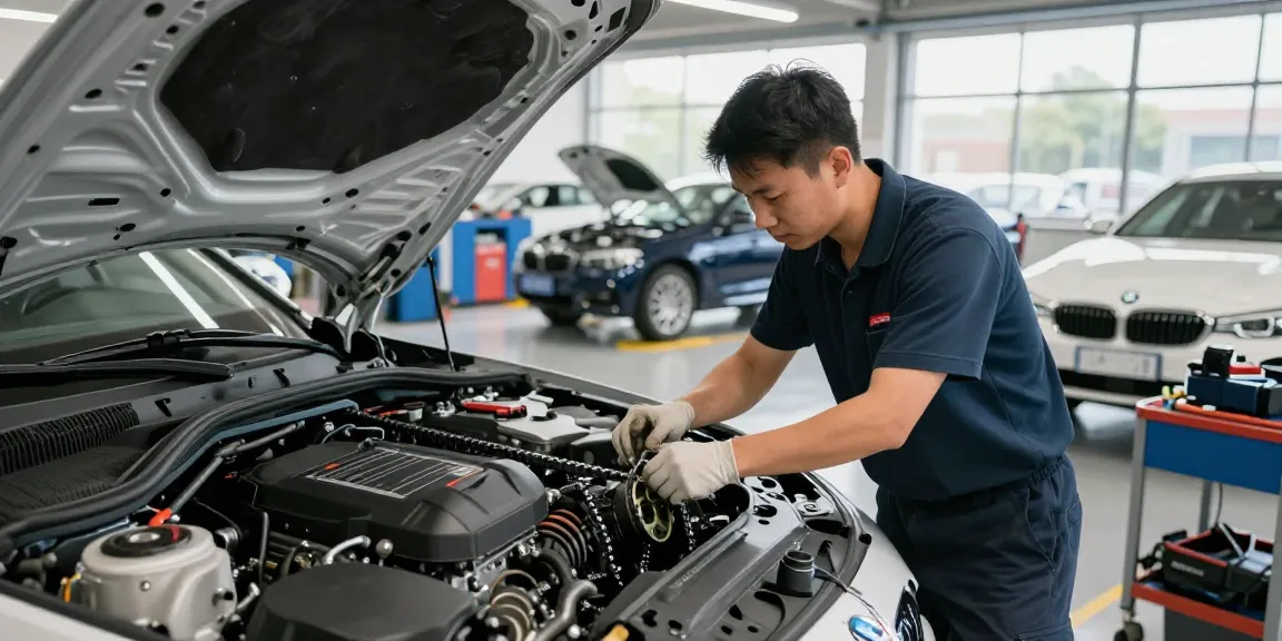 Fachleute bei ECU Boost Service, die die BMW Steuerkette wechseln und professionelle Wartung bieten.