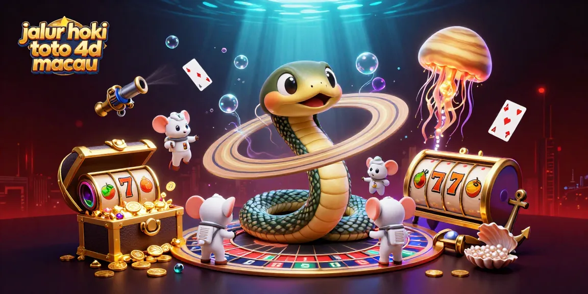 Experience jalur hoki toto 4d macau with astronaut mice betting on a cosmic roulette wheel!