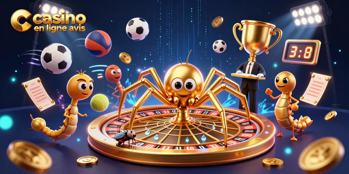 Une illustration 3D captivante avec une toile de roulette et des paris au casino en ligne avis, montrant sport et jeux.